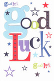 The essence of encouragement bursts forth from this vibrant good luck card, tailor-made for the ever-evolving spirit of Kings Cross. The words 'Good Luck' are set in an artistic array of fonts, each character crafted with care-oversized pastel blues, fiery reds, moss greens, and royal purples-mirroring the colourful tapestry of cultures found around Pancras Square. Scattered stars, luminous and whimsical, spangle the clean white background like distant city lights reflecting on the canal at twilight. The surface is perfectly smooth beneath your fingertips, the gentle weight of quality cardstock imparting a quiet sense of reassurance, much like receiving a beautifully tied bouquet ahead of a new adventure. Whether destined for a friend starting a new role in the thriving tech sector or a neighbour about to embark on a fresh journey, this card is imbued with heartfelt optimism and the supportive energy characteristic of Kings Cross-each star gleaming as a reminder that within this community, luck is something happily shared.